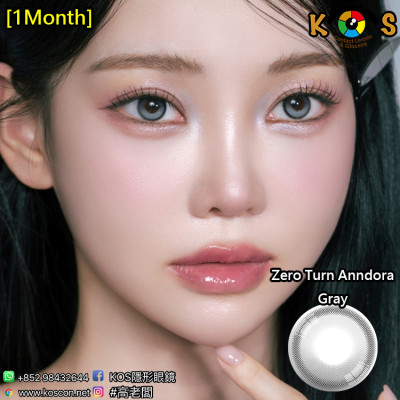 [1Month]Ann365 Zero Turn Anndora Gray 앤365 제로턴 안도라 그레이